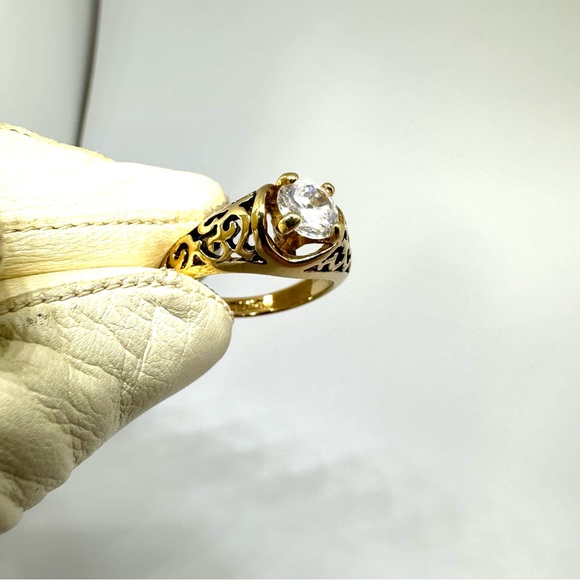 Vintage Jewelry Vintage 4k Gold Ring Poshmark